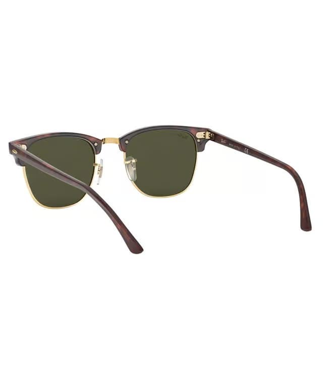 ray-ban clubmaster classic sunglasses | mock tortoise on arista