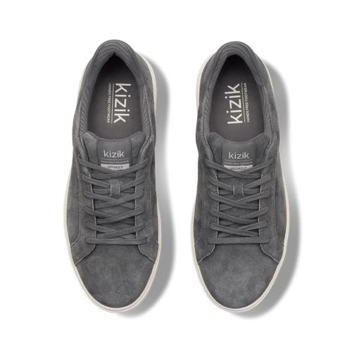 kizik vegas 2 men's | grey suede