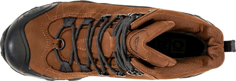 oboz bridger 8'' insulated waterproof men's | grizzly