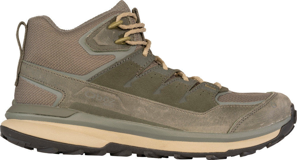 oboz hyalite mid waterproof men's | evergreen