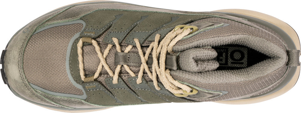 oboz hyalite mid waterproof men's | evergreen
