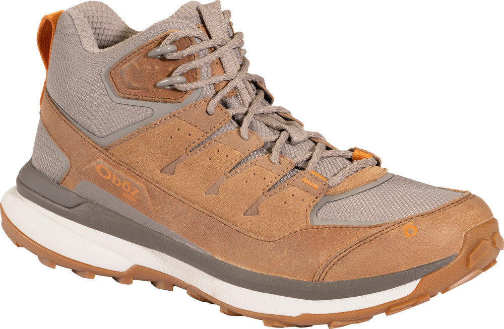 oboz hyalite mid waterproof men's | saddle