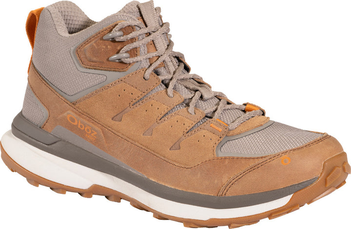 oboz hyalite mid waterproof men's | saddle