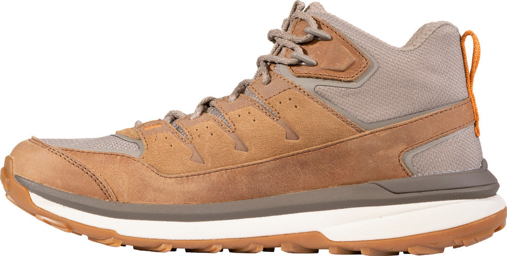 oboz hyalite mid waterproof men's | saddle