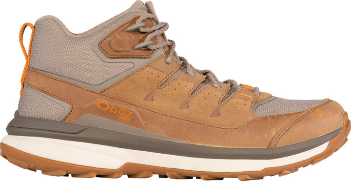 oboz hyalite mid waterproof men's | saddle