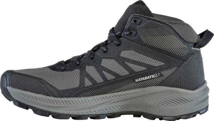 oboz katabatic lt mid gtx waterproof men's | black sea