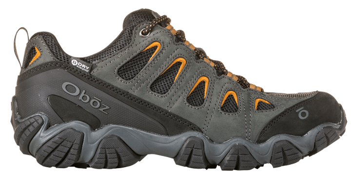 oboz sawtooth ii low waterproof men's | shadow/burlap