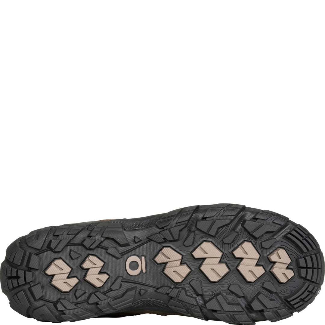 oboz sawtooth x low waterproof men's | classic brown