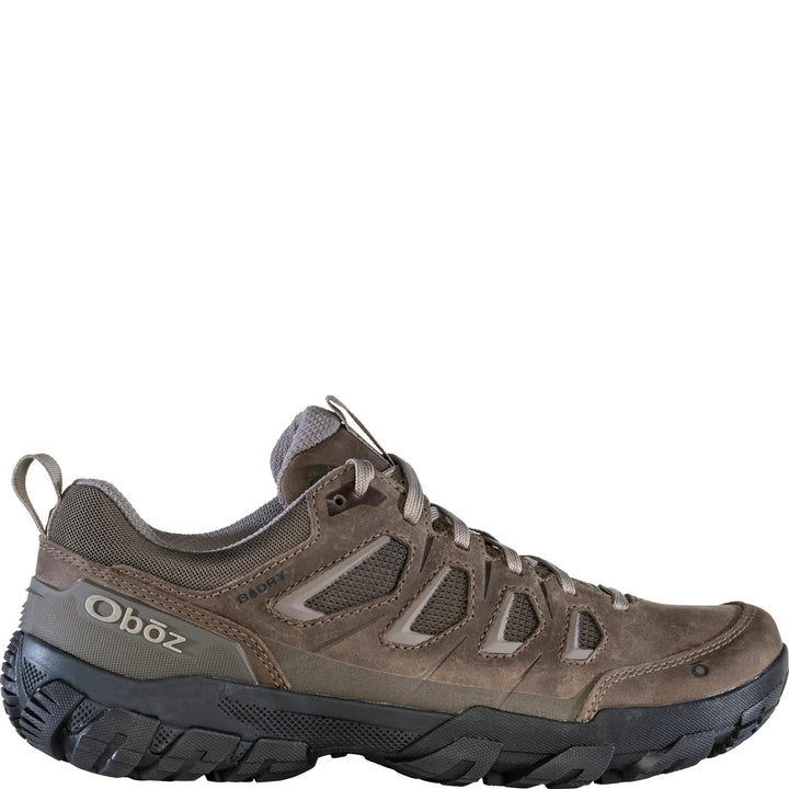 oboz sawtooth x low waterproof men's | classic brown