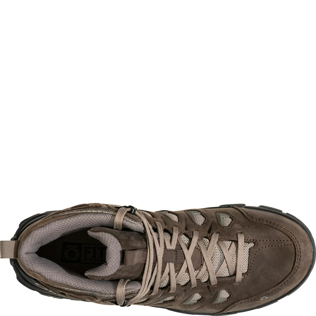 oboz sawtooth x mid waterproof men's | classic brown