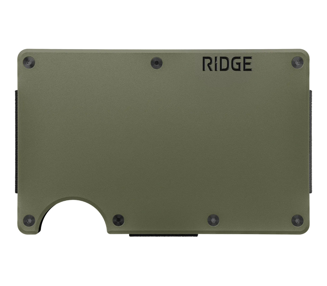 ridge wallet 2.0 - cash strap | matte olive