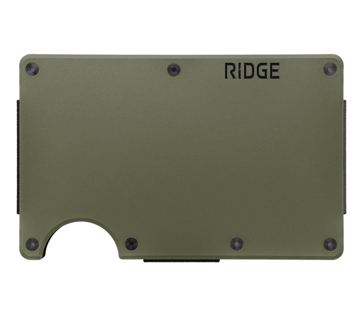 ridge wallet 2.0 - cash strap | matte olive