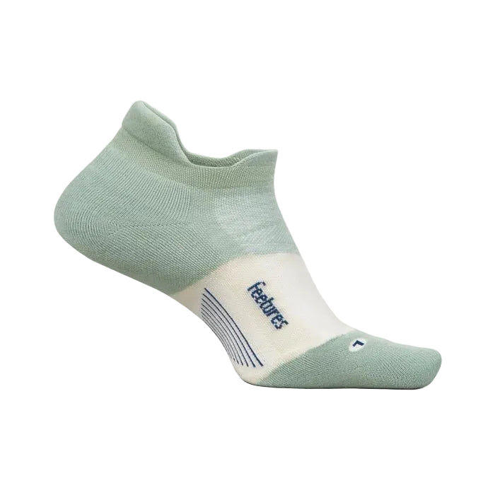 feetures merino 10 max cushion tab sock | sage moss