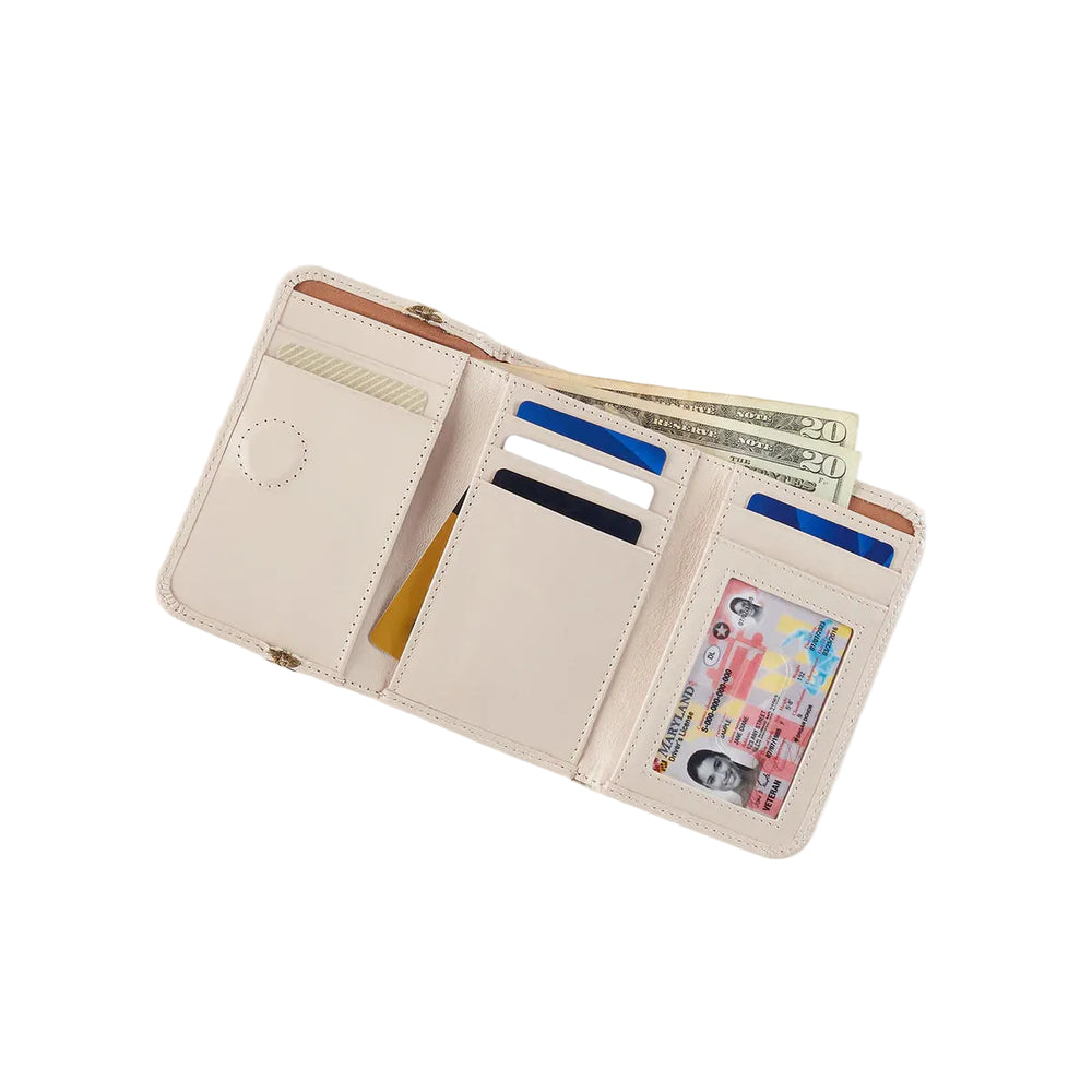 hobo jill trifold wallet women's | 