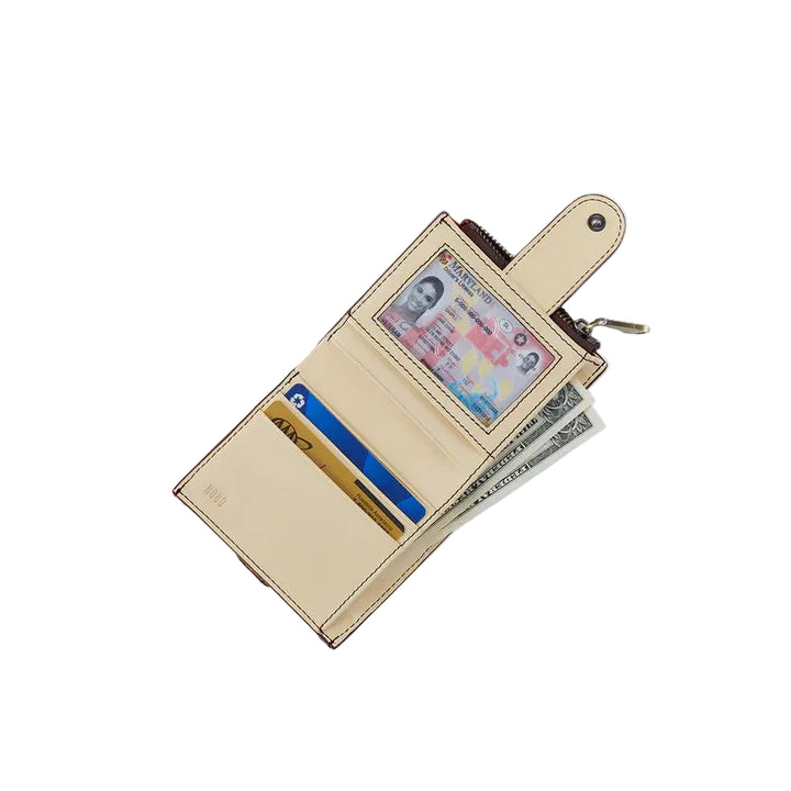hobo dunn mini wallet women's | butter yellow