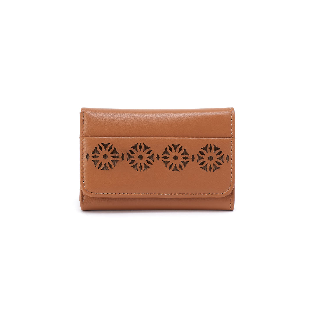 hobo jill trifold wallet women's | canyon petal