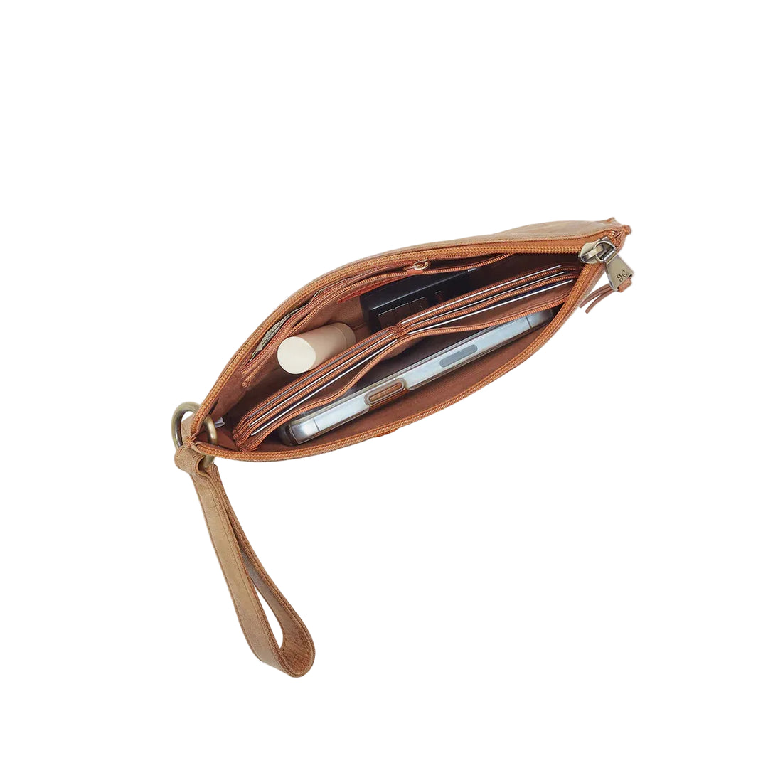 hobo vida wristlet women's | whiskey
