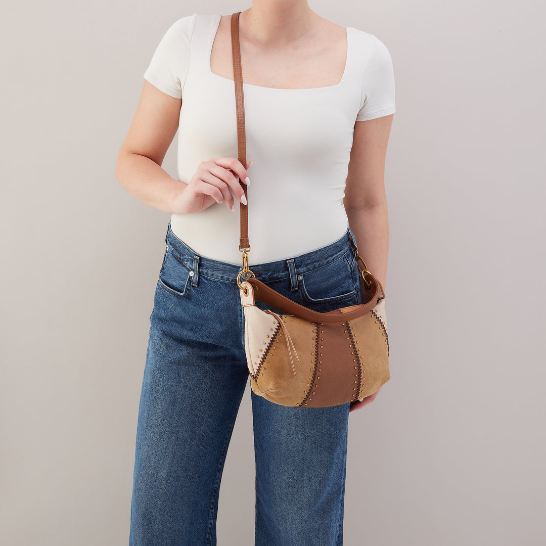 hobo opal mini shoulder women's | timber brown