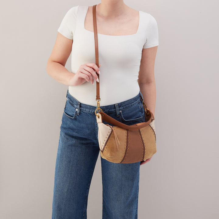 hobo opal mini shoulder women's | timber brown