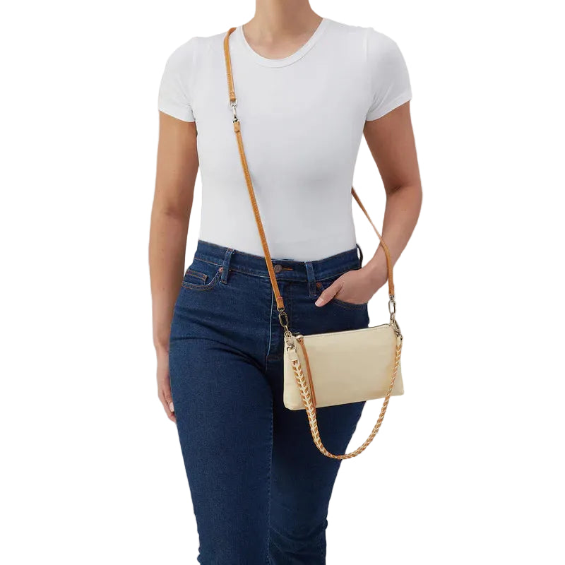 hobo darcy crossbody women's | butter yellow