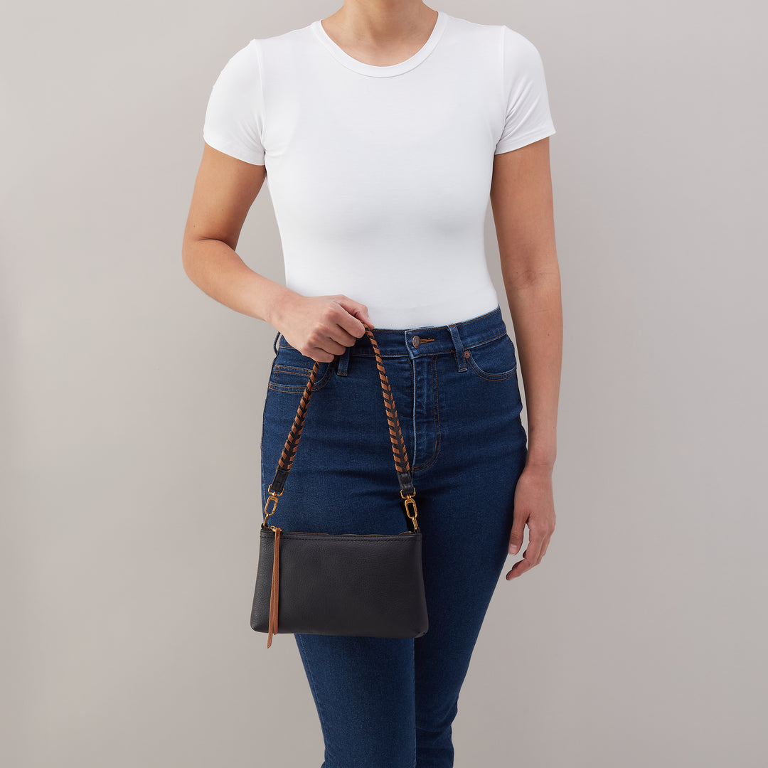 hobo darcy crossbody women's | black