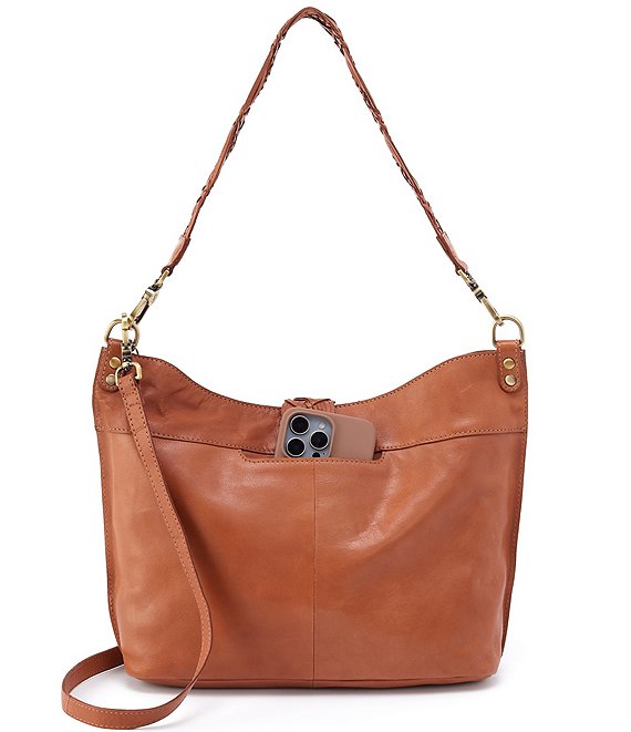 hobo pier shoulder bag women's | harvest wheat
