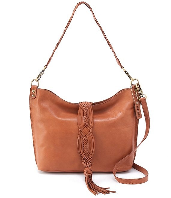 hobo pier shoulder bag women's | harvest wheat