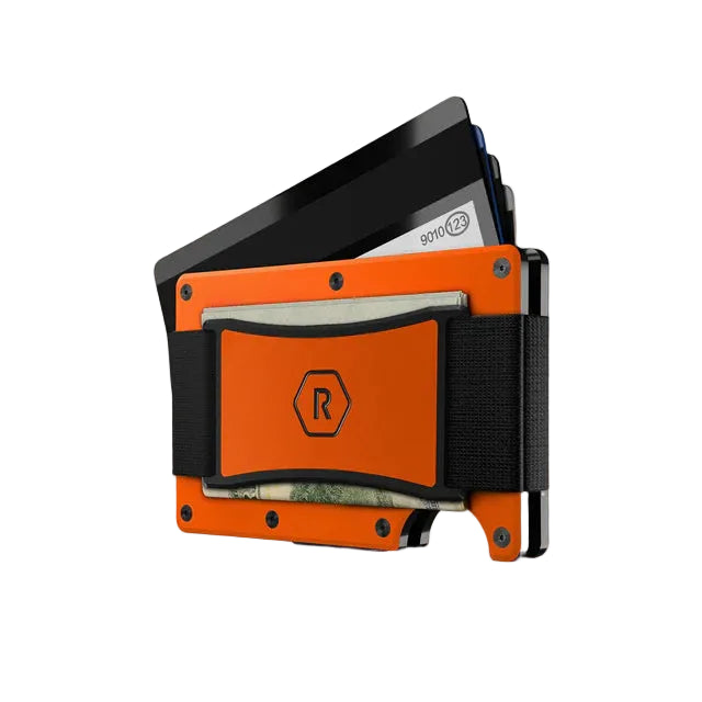 ridge 2.0 cash strap wallet | basecamp orange