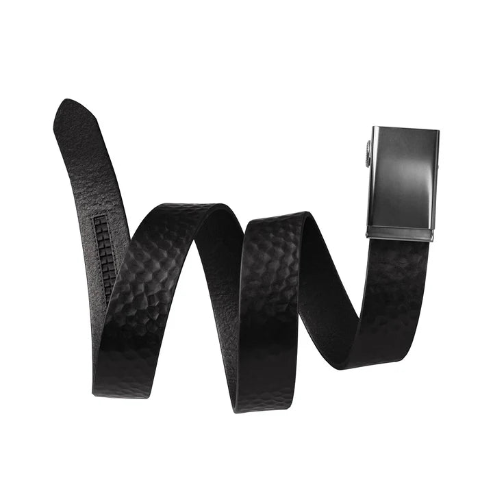 mission belt caddy full-grain | black ltr
