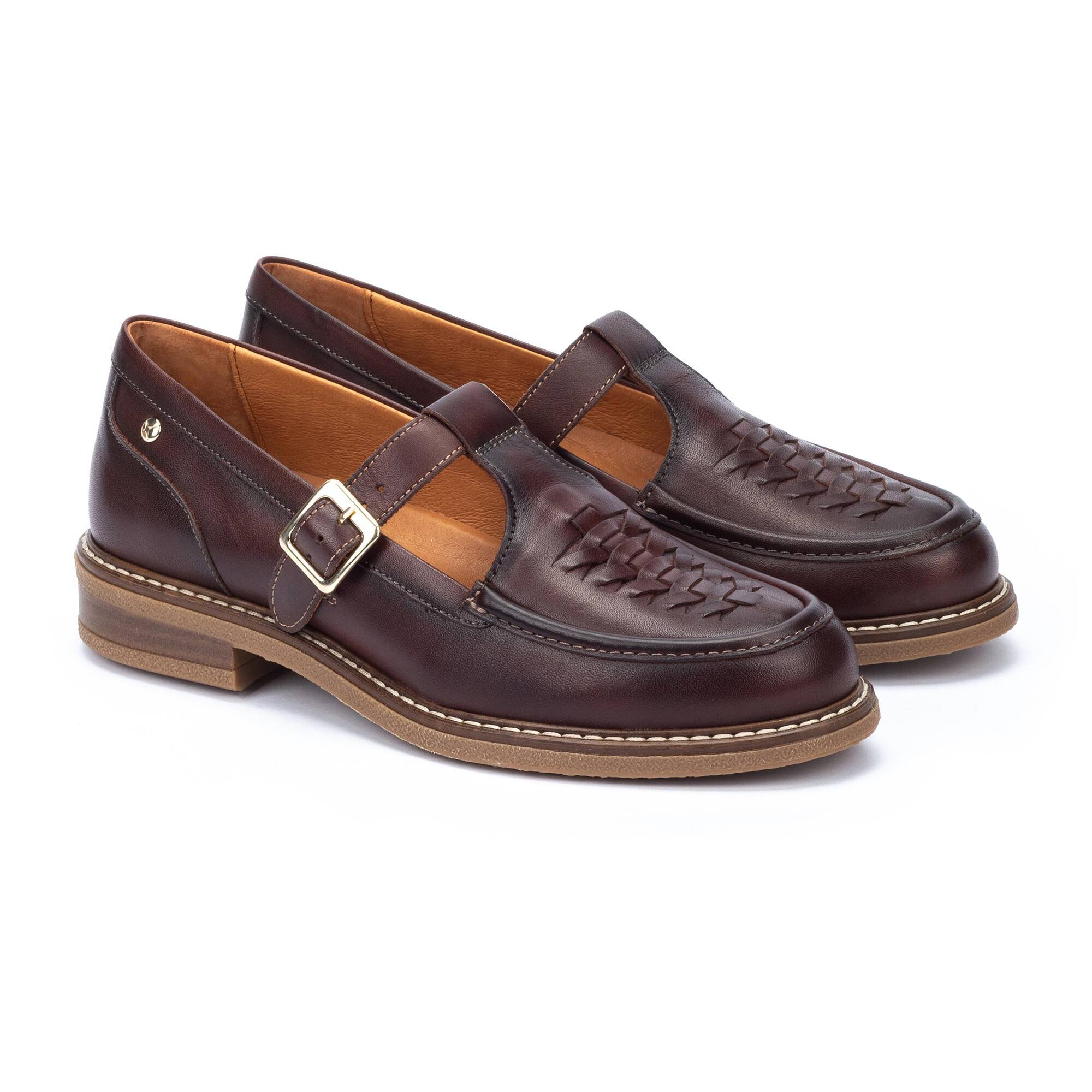 PIKOLINOS ALDAYA WOVEN-LEATHER LOAFERS WOMEN'S – Brown's Shoe Fit WDM