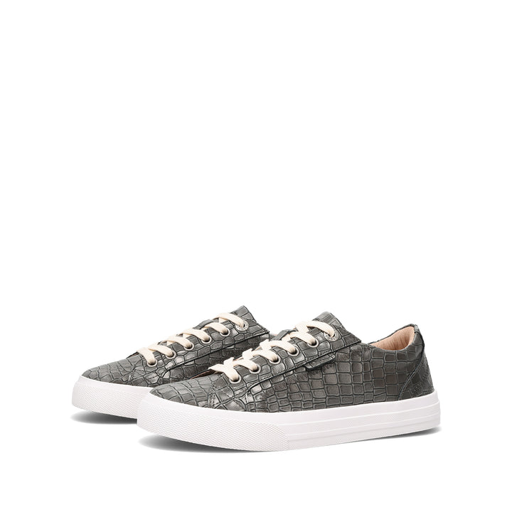 taos plim soul lux women's | dark grey croco
