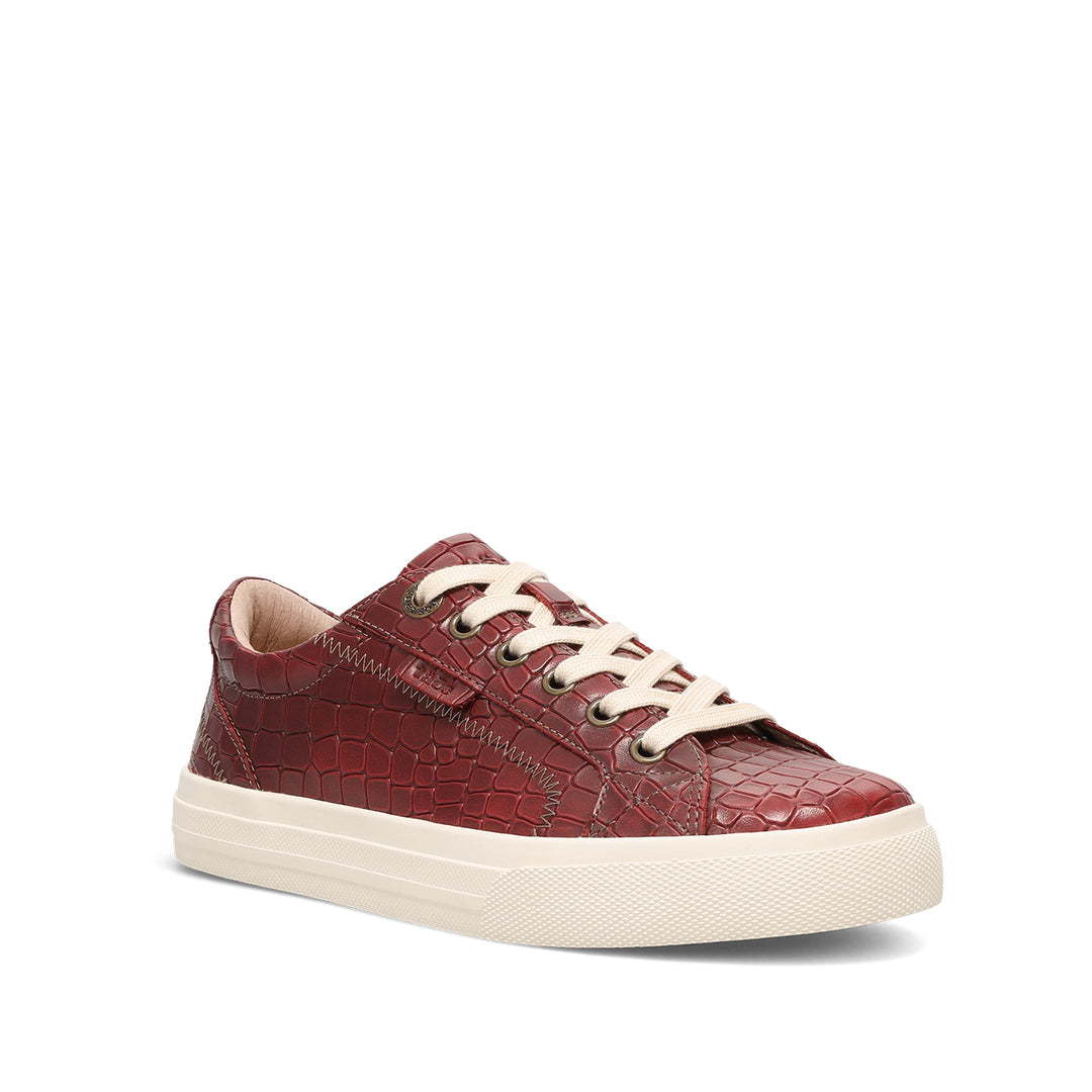 taos plim soul lux women's | red croco