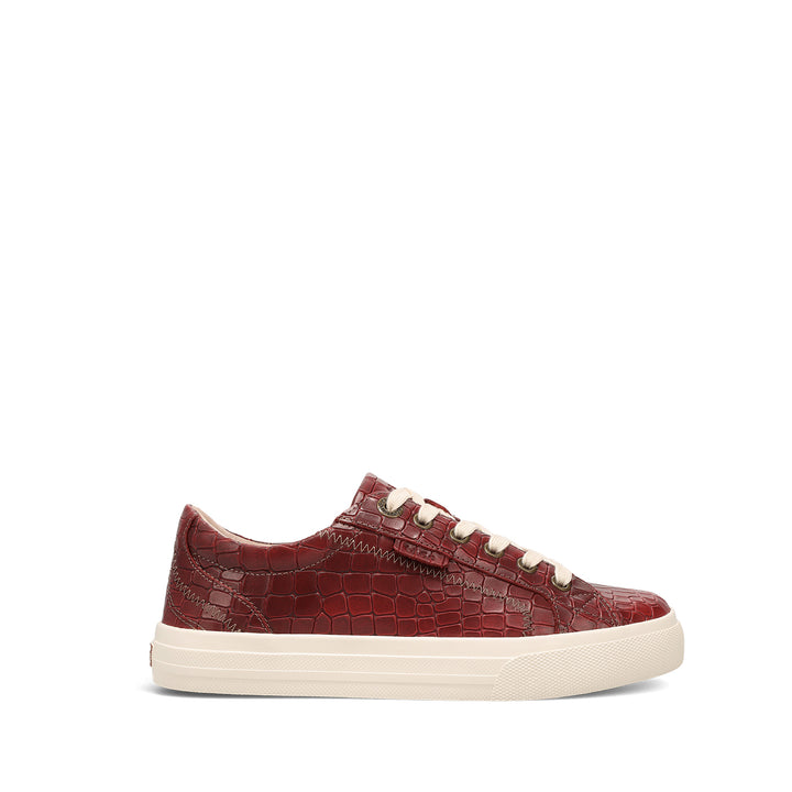 taos plim soul lux women's | red croco