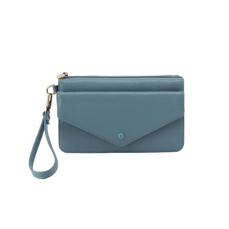 hobo goldie wristlet women's | agave leaf