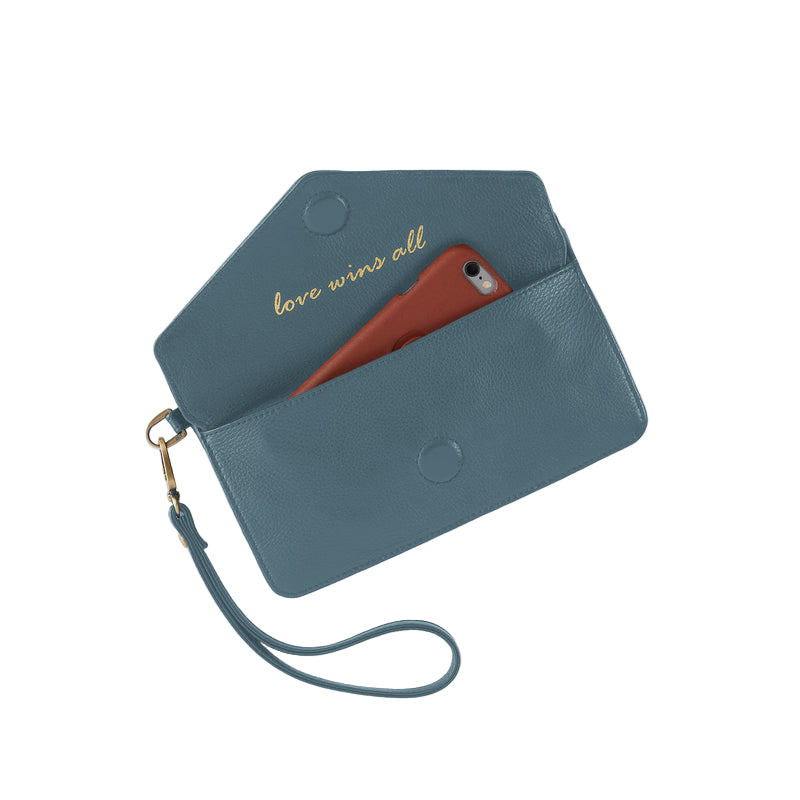 hobo goldie wristlet women's | agave leaf