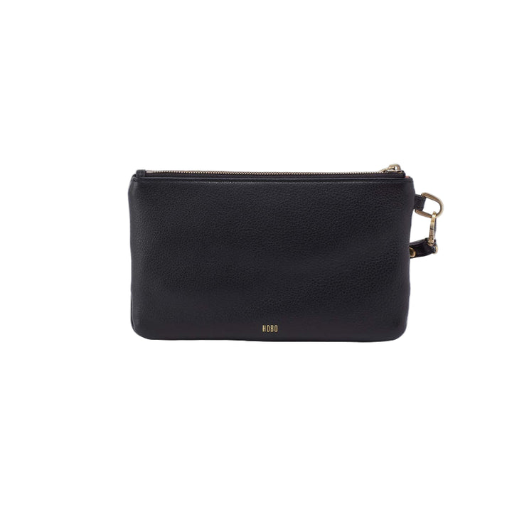 hobo goldie wristlet women's | black