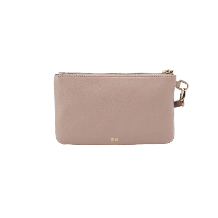 hobo goldie wristlet women's | warm adobe