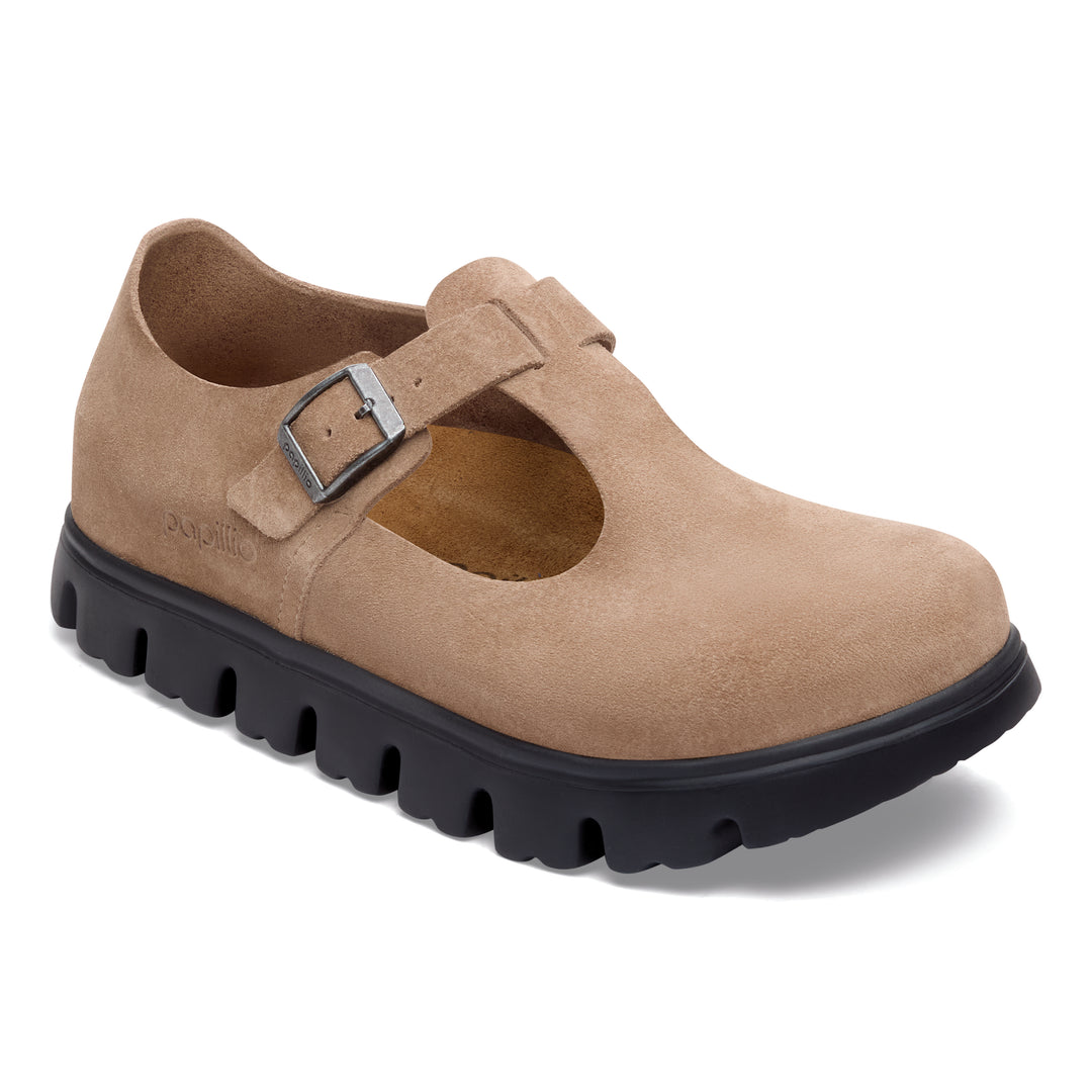 birkenstock paris chunky women's | gray taupe