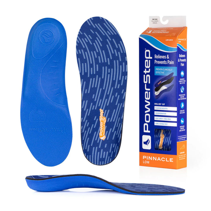 powerstep pinnacle low orthotic | orange