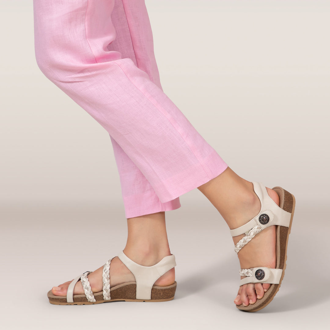 aetrex jillian women's | ivory