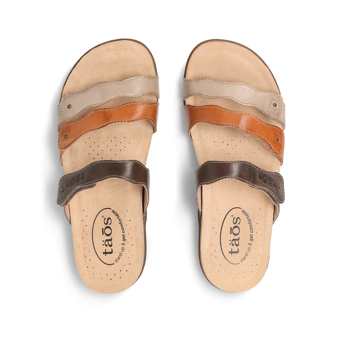 taos scribble women's | brown multi