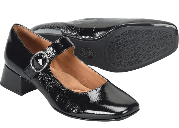 sofft laura women's | blk pat