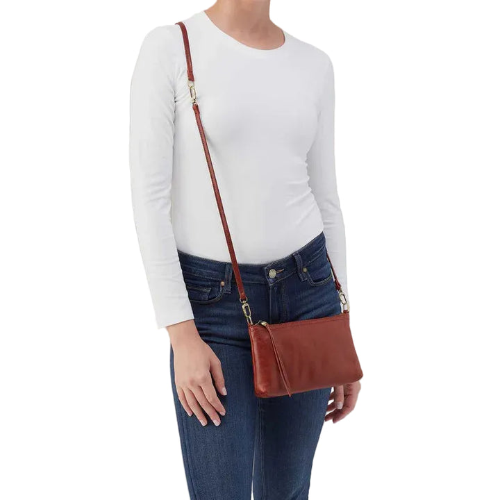 hobo darcy crossbody women's | pecan ridge