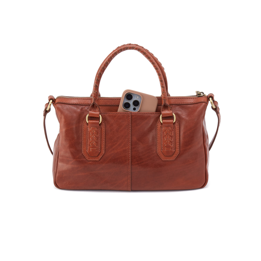 hobo expedition satchel women's | pecan ridge