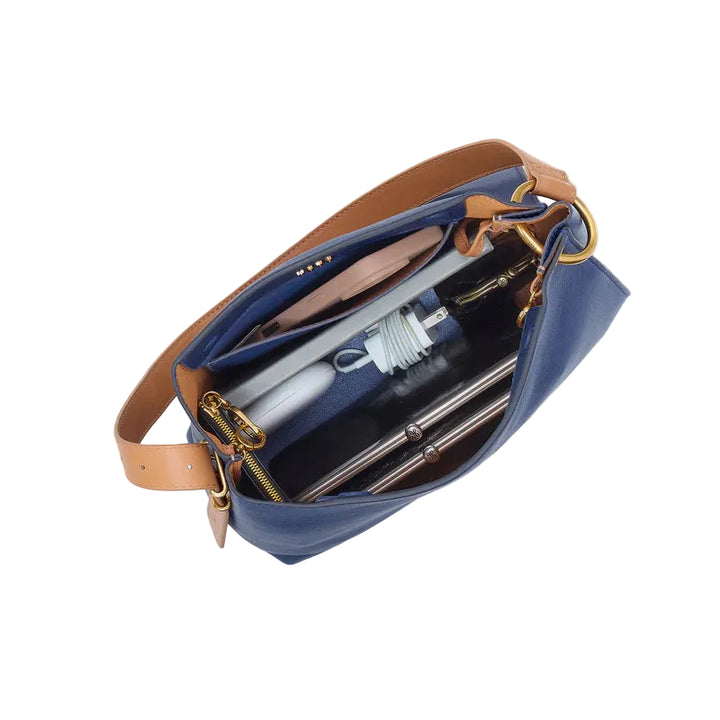 hobo rayna shoulder bag women's | navy horizon