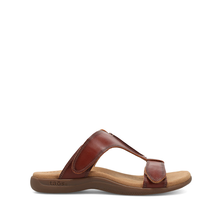 taos slide show women's | cognac