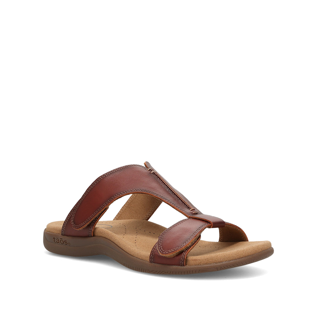 taos slide show women's | cognac
