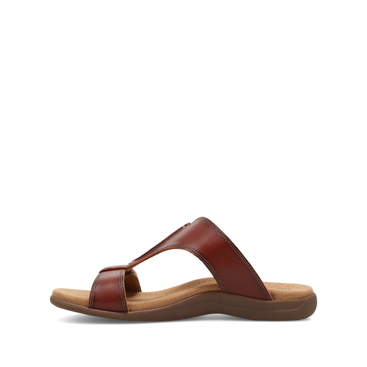 taos slide show women's | cognac