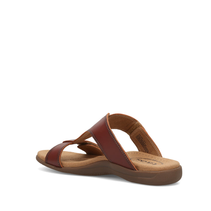 taos slide show women's | cognac