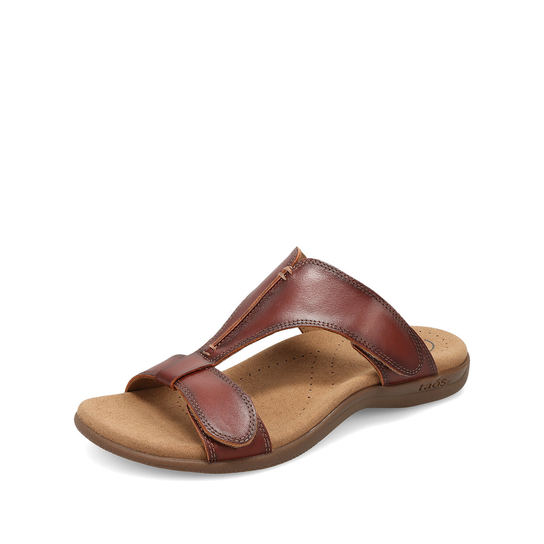 taos slide show women's | cognac